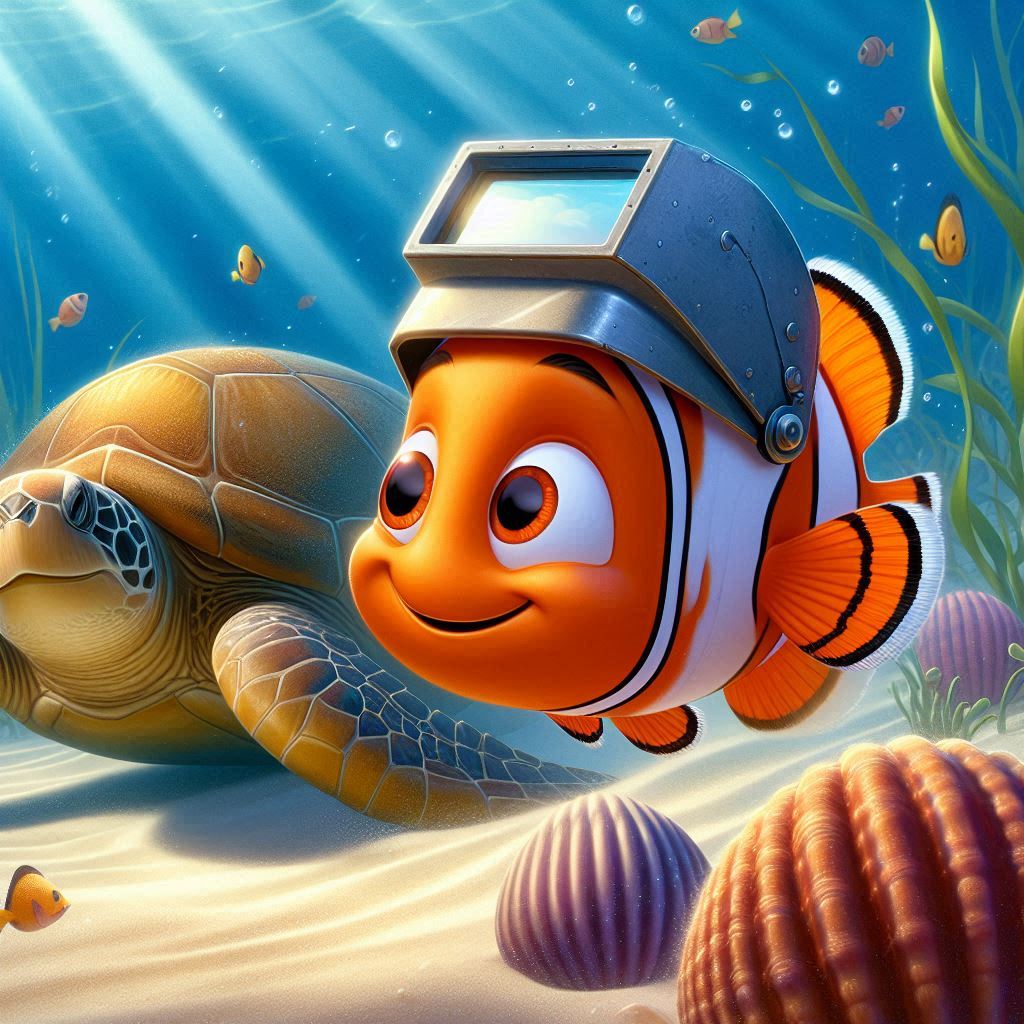 Nemo ahora es soldador Nemo ahora es soldador