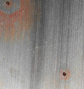 Corrosión por picadura acero inoxidable